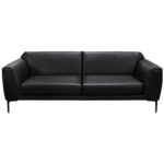 Кожен диван - тройка RONDE LUX - черен - Image 2