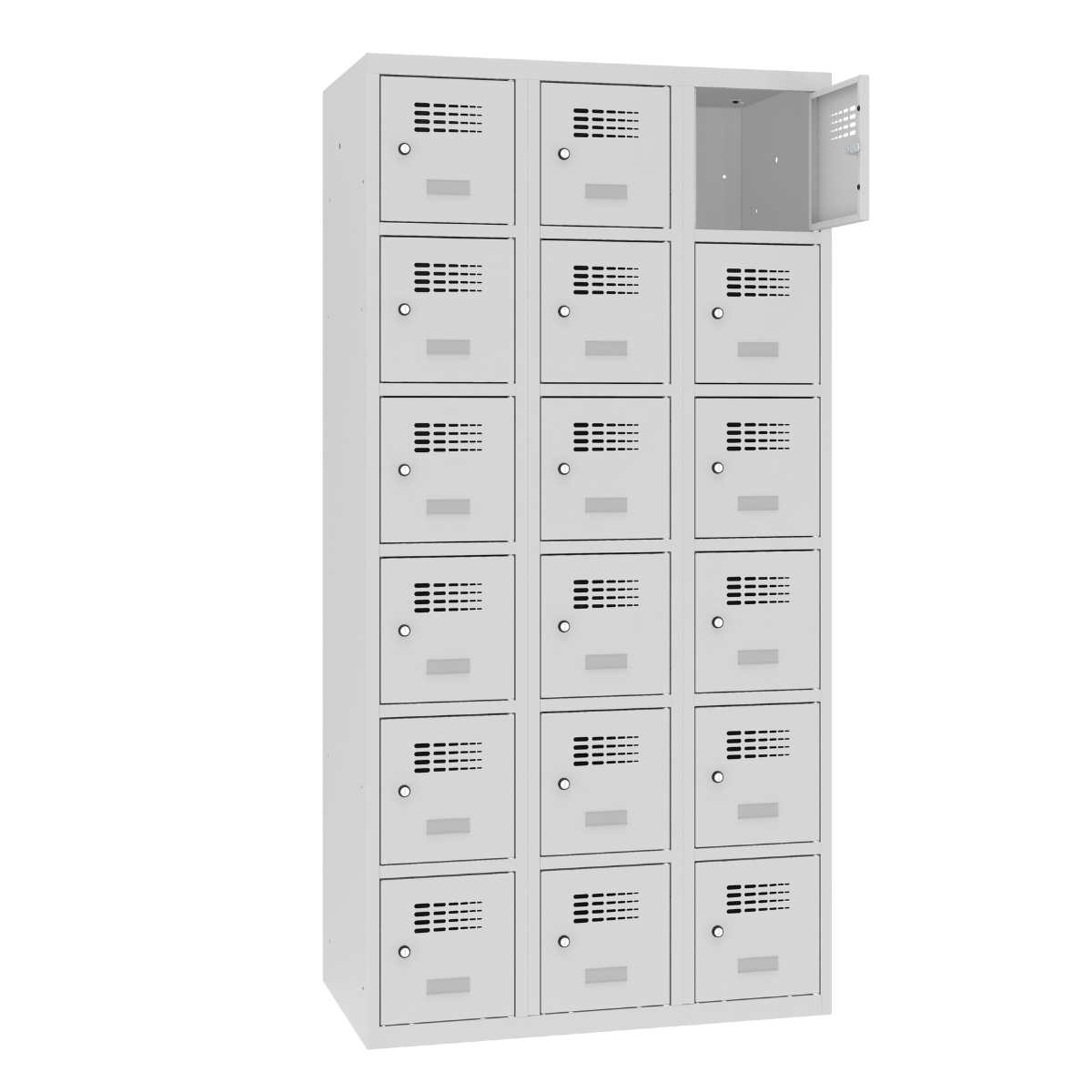MSUS336-7035-open-ks Метален шкаф MSus 336 - Image 1