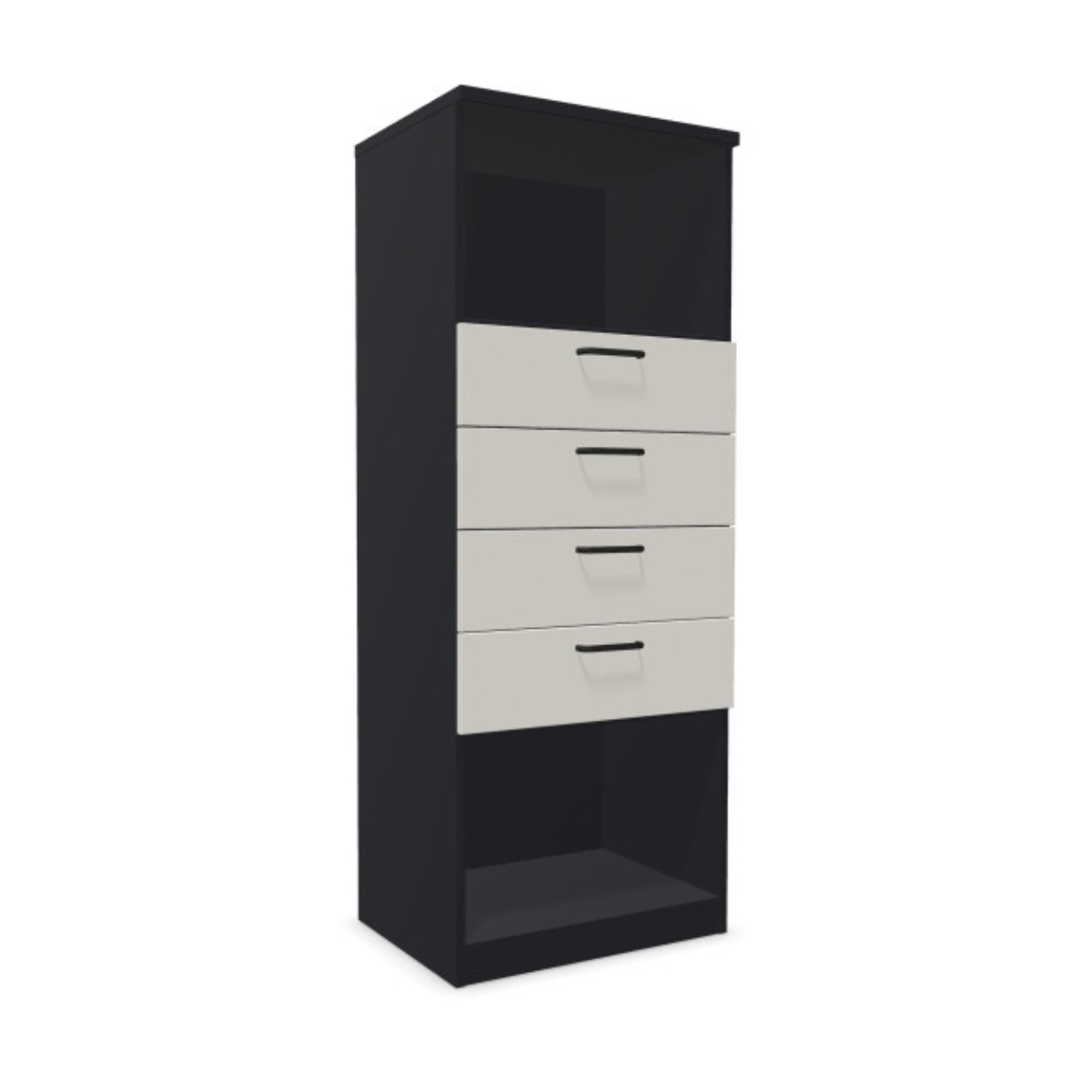 es-cab-4oh-4drawers-ode3-600-445-1545mm.jpg Easy Space етажерка с чекмеджета ODE3 4OH - Image 1