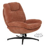 Кресло с табуретка PORTO - охра - Image 2