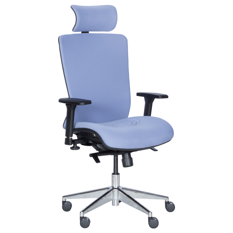 ergonomichen-stol-cotia-sin Ергономичен стол COTIA - син - Image 1
