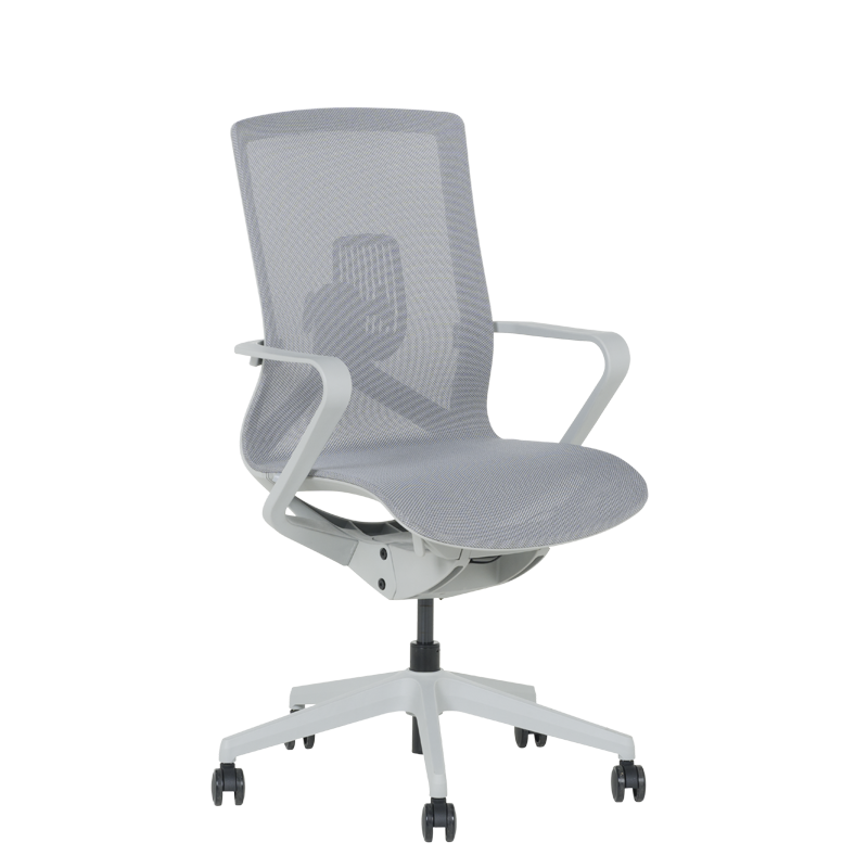 ergonomichen-stol-libode-svetlosiv Ергономичен стол LIBODE - светлосив - Image 1