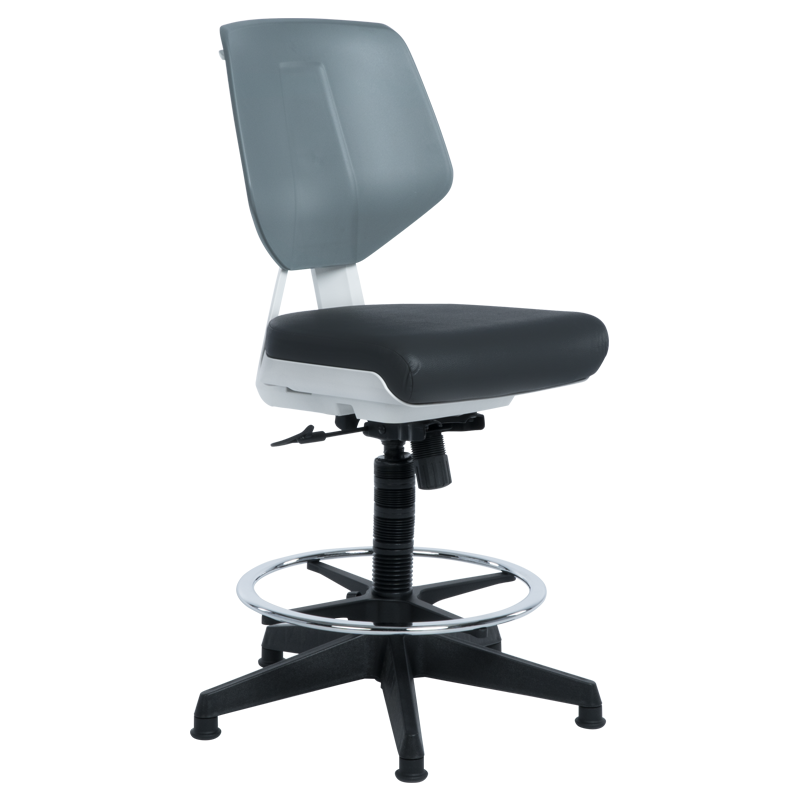 raboten-ofis-stol-lab-cheren-as Работен офис стол LAB - черен AS - Image 1
